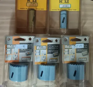 2 Coronas para taladro BOIRA 57 mm