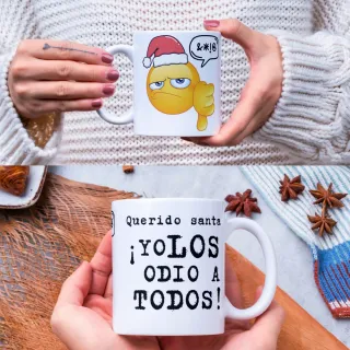 Taza Los odio a todos