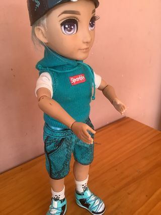 Lote de 2 muñecas articuladas