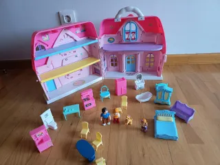 Casita Maletín Juguete Infantil Rosa