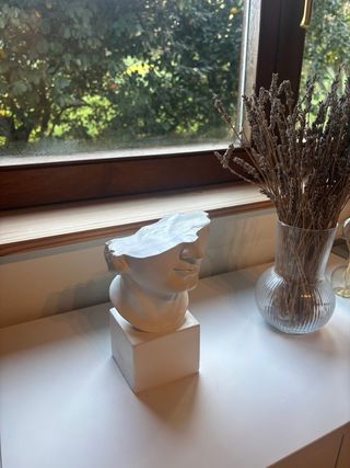 Busto decorativo Westwing blanco