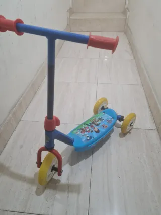 Patinete Patrulla Canina 3 ruedas