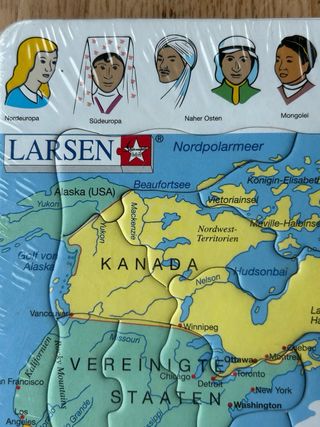 Puzzle Larsen Die Erde (El Mundo)