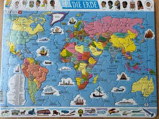 Puzzle Larsen Die Erde (El Mundo)