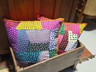 Cojín Patchwork Multicolor Sid