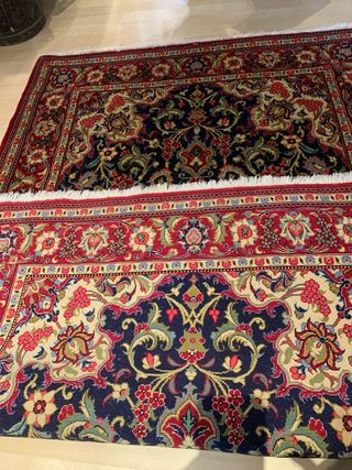 Tappeto Persiano Tabriz Annodato a Mano