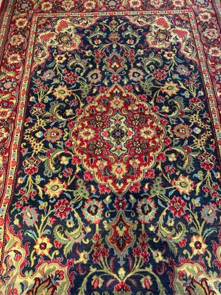 Tappeto Persiano Tabriz Annodato a Mano