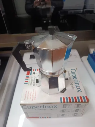 Cafetera Cuperinox Aluminio