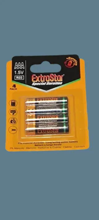 LOTE 96 Pilas AAA R03 ExtraStar