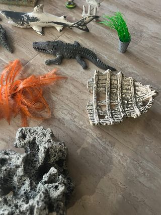 Decoración variada Acuario: Figuras y Plantas