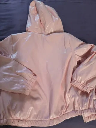 Cazadora Benetton Rosa Niña