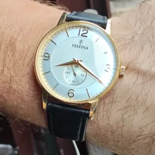 Reloj Festina Hombre Negro/Dorado