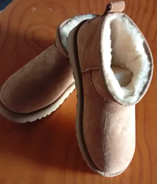 Botas UGG Beige/Marrón Talla 37