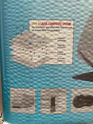 Funda exterior para autocaravana.  Nueva sin usar.