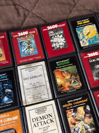 Lote 24 Juegos Atari 2600