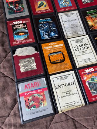 Lote 24 Juegos Atari 2600