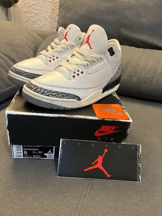Jordan 3 White Cement