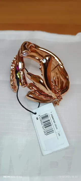 Pulsera Bimba y Lola dorada con piedras a estrenar