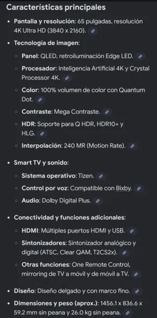 Samsung QLED 65 Q60R TV