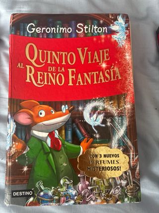 libros geronimo stilton reino de la fantasía
