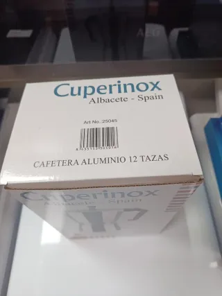 Cafetera Italiana Cuperinox Aluminio