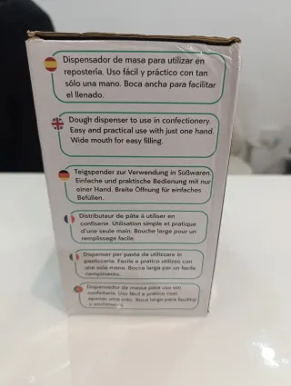 Dispensador Masa Repostería