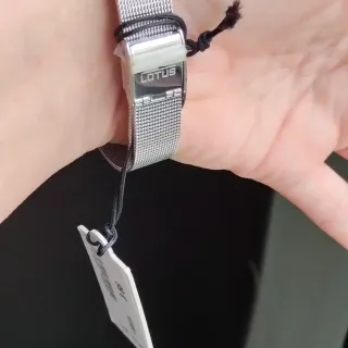 Reloj Lotus Mujer Plateado y Rosa