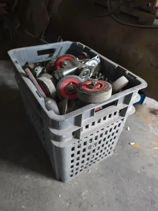 Oferta rueda giratoria goma Afo