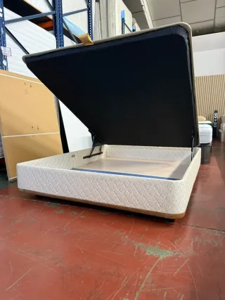 150x190 COLCHÓN BULTEX VISCO + CANAPÉ FLEX