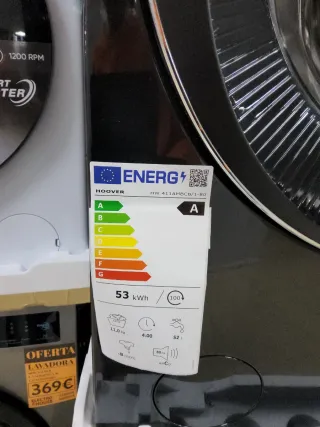 Lavadora Hoover H-WASH 500 11Kg 1400 RPM