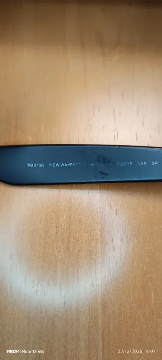 Gafas de Sol Ray-Ban Polarizadas Negras