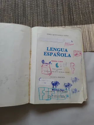 Lengua Española, 1er Curso, Nuevo Plan.