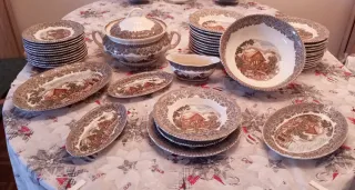 Vajilla La Cartuja El Viejo Molino