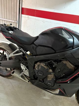 Honda Motocicleta Accidentada