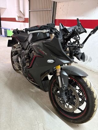 Honda Motocicleta Accidentada