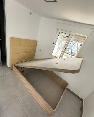 Canapé abatible con colchones Viscoelastica