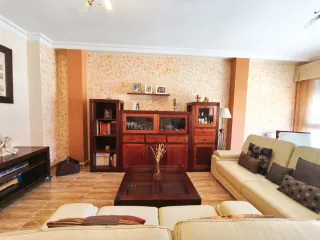 Conjunto muebles salón estilo colonial