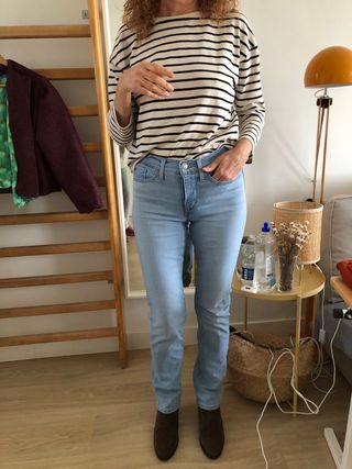 Pantalón Levis 514 Straight Fit Azul