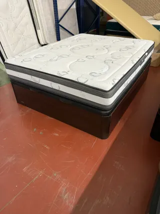 150x190 COLCHÓN ÓNIX VISCO + CANAPÉ FLEX