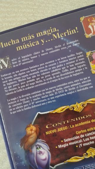 DVD disney Merlín el Encantador, 45 aniversario
