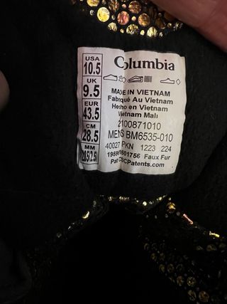 Botas Nieve Columbia Bugaboot Talla 43.5