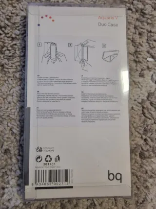 Funda BQ Aquaris V Duo Case Negra