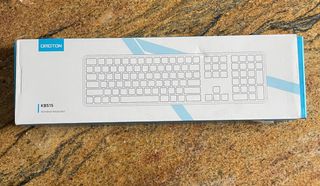 Teclado Inalámbrico OMOTON KB515 Plata/Blanco