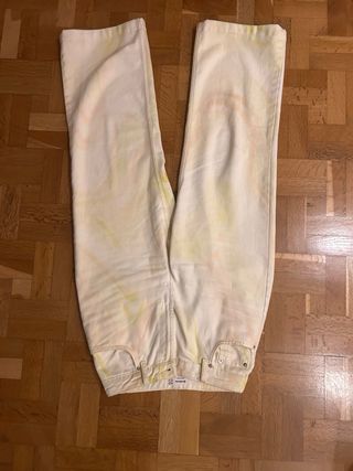 Pantalones Stradivarius beige T40 colores degradeg