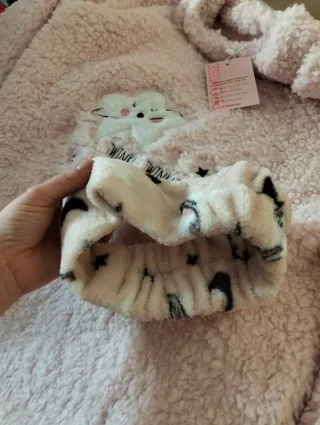 Pijama Invierno Estrellas y Nubes rosa