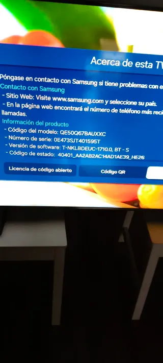 Samsung 50 QLED 4K Smart TV