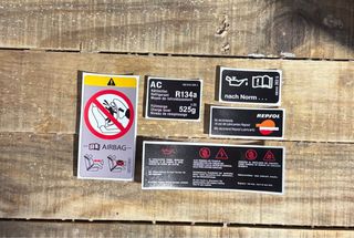 Pegatinas Vano Motor SEAT Leon MK2