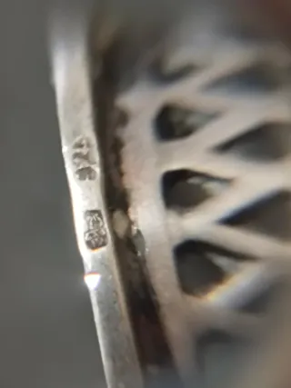 Dedal Plata y Ámbar Naranja