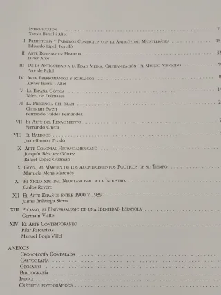 Historia del arte de España, editores Lunwerg.