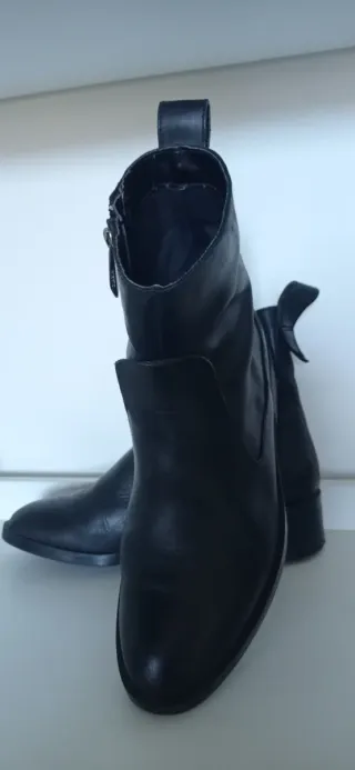 Botines piel Zara Talla 36